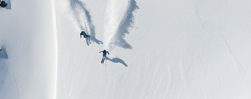 Equipo de monitores de esquí en Baqueira Beret