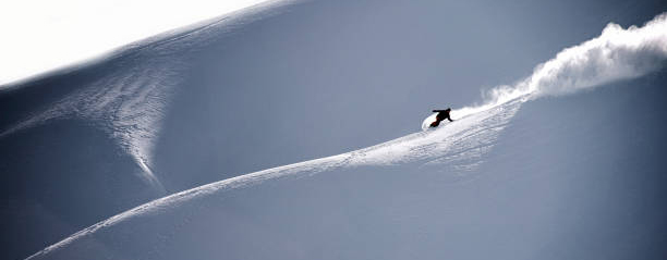 Alumno aprendiendo a esquiar en pista Baqueira